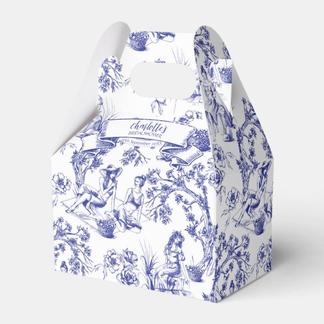 Bridal Shower Favour Box (Front Side)