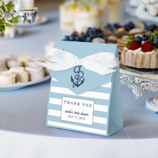 Bridal Shower Favour Boxes | Ahoy It's a Boy Blue (Creator Uploaded)