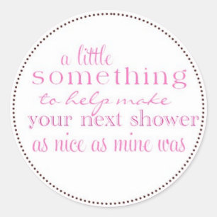 Bridal Shower Favour Tag