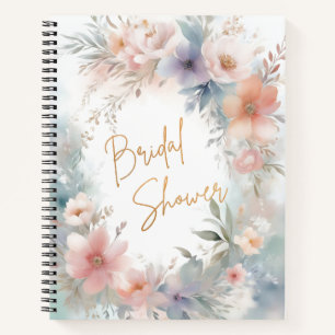 Bridal Shower floral Notebook