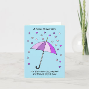 Bridal Shower for Daughter and Future Son-in-Law Card
