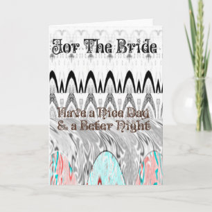 Bridal Shower Gift Art Print Card
