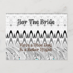 Bridal Shower Gift Art Print Postcard