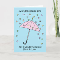 Bridal Shower Gift for Future Sister in Law.