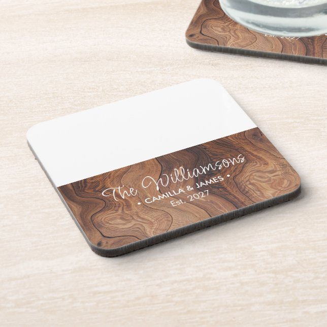 Bridal Shower Gift, Personalised Coasters, Housewa Coaster (Left Side)