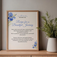 Bridal Shower Gift Recipe for a Beautiful Journey
