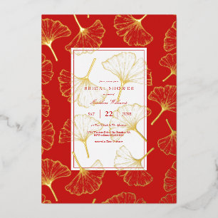 BRIDAL SHOWER Ginkgo Leaf