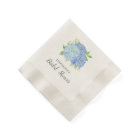 Bridal Shower Hydrangea Blue Floral