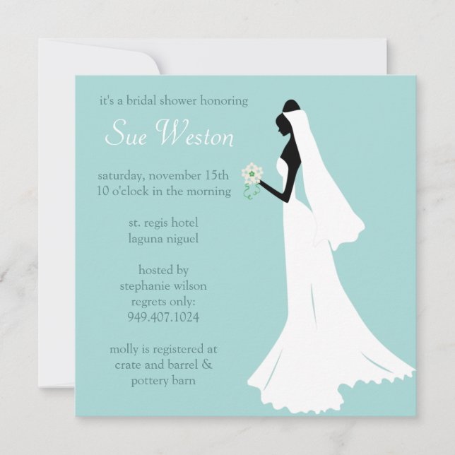 Bridal Shower Invitation (Front)