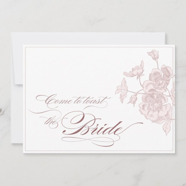 BRIDAL SHOWER INVITATION (Front)