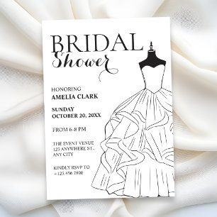 Bridal shower invitation