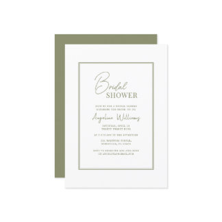  Bridal Shower Invitation