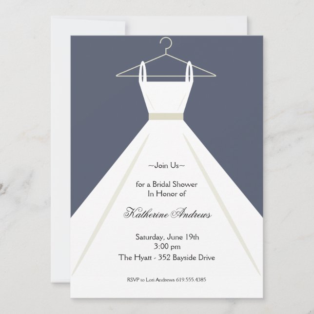 Bridal Shower Invitation (Front)