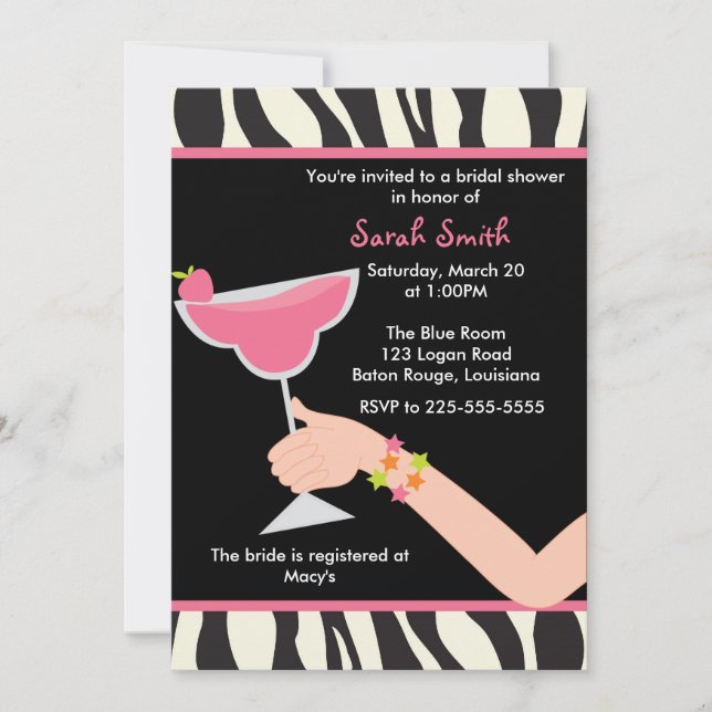 Bridal Shower Invitation (Front)