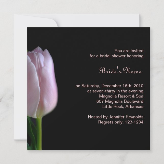 Bridal Shower Invitation (Front)