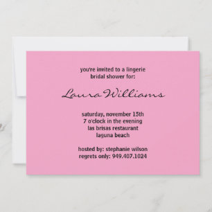 Bridal Shower Invitation