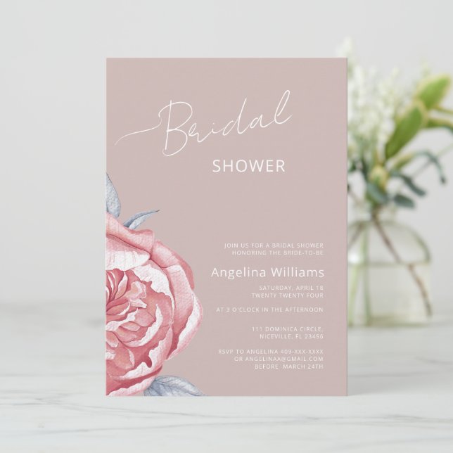 Bridal Shower Invitation (Standing Front)