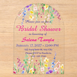 Bridal Shower Invitation Card