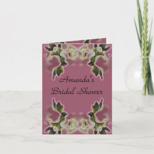 Bridal Shower Invitation Card Template