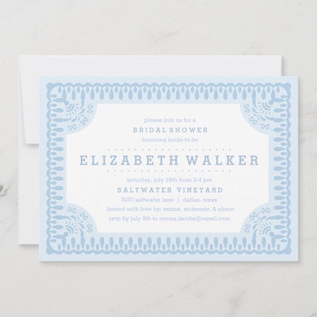 Bridal Shower Invitation | Fiesta Olé (Front)