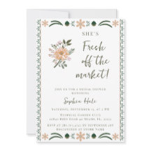 Bridal Shower invitation Fresh Off the Marke