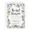 Bridal Shower invitation Lemon tree leaves