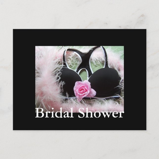 Bridal Shower Invitation Postcard (Front)