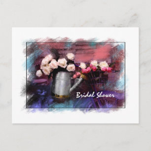 Bridal Shower Invitation Postcard