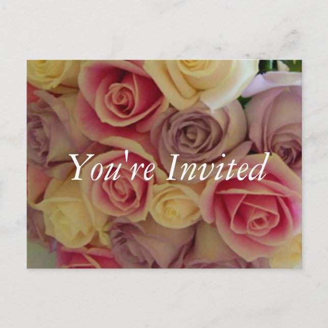 Bridal Shower Invitation Template (Front)