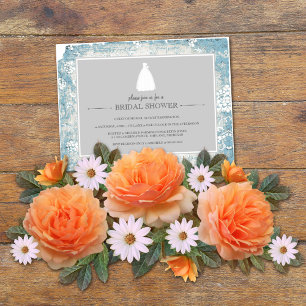 Bridal Shower Invitations {Blue}