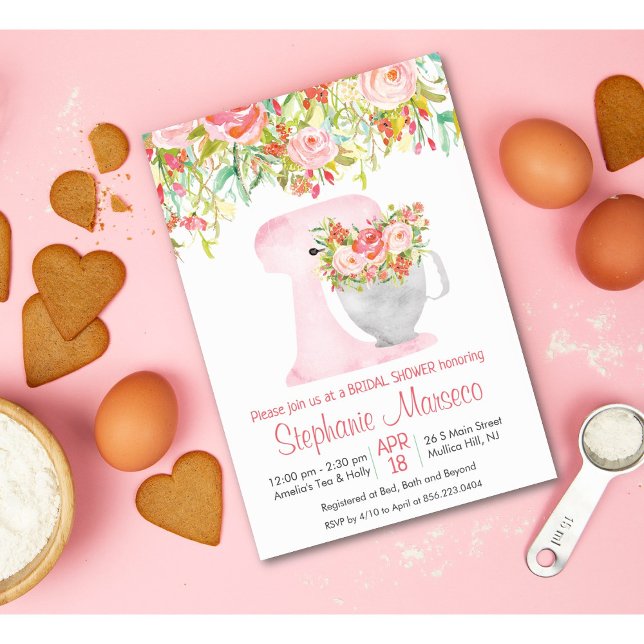 Bridal Shower Kitchen Tea Invitation (Creator Uploaded)