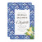 Bridal Shower Lemon Foliage Blue Mediterranean