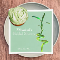 Bridal Shower Lucky Bamboo Pastel Personalised