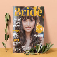 Bridal Shower Magazine Cover