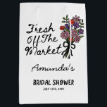 Bridal Shower  Medium Gift Bag<br><div class="desc">Fresh Off The Market Bridal Shower Gift Bag</div>