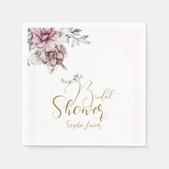 Bridal Shower Napkin (Front)