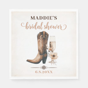 Bridal shower napkins