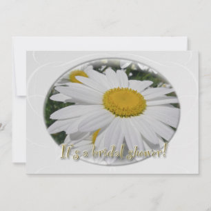 Bridal Shower Oxeye Daisy Wildflower Invitation