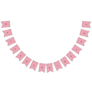 Bridal Shower Party Decor Bunting