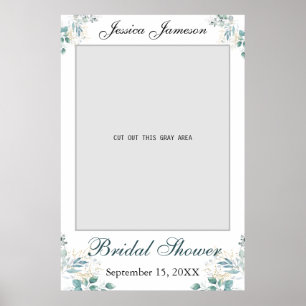 Bridal Shower Photo Prop Poster