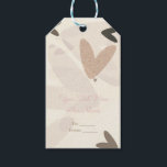 Bridal Shower Pink & Taupe Hearts Chic Favour Gift Tags<br><div class="desc">Bridal Shower Pink & Taupe Hearts Chic Favour Tag. Customise however you want.Matching items available.</div>