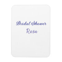 Bridal shower purple add name date elegantstylish
