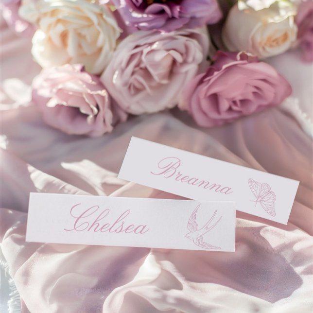 Bridal Shower Reception Guest's Name Card 6 in 1 (Bridal Shower Reception Guest's Name Card 6 in 1)