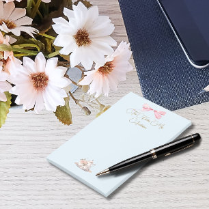 Bridal Shower Regency Tea Party Elegant  Post-it Notes