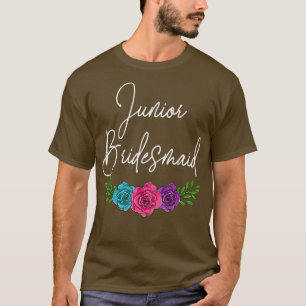 Bridal Shower s, Junior Bridesmaid Bride Squad Wed T-Shirt