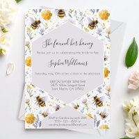 Bridal Shower She's Found Her Honey Bees Floral