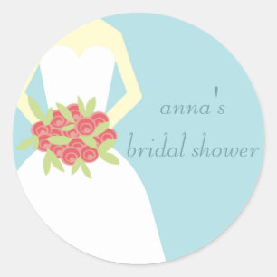Bridal Shower Stickers