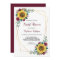Bridal Shower Sunflowers Geometric Floral