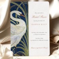 Bridal Shower Swan Walter Crane