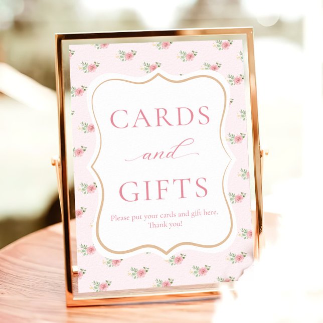 Bridal Shower Tea Party Cards and Gifts Poster (Creator Uploaded)